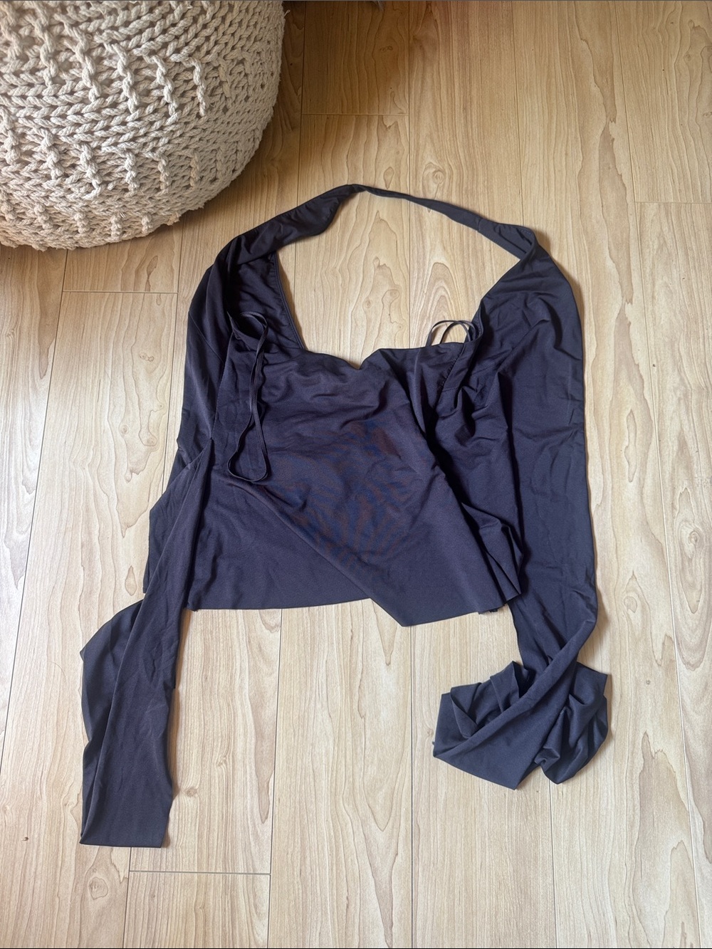 Bec & Bridge Mia Halter Drop in Dark Chocolate